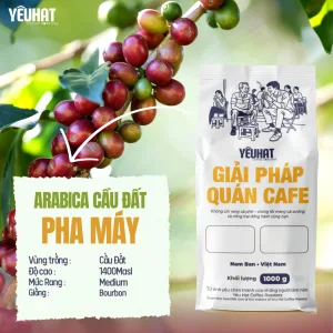 Cà phê Arabica Núi Min - Cầu Đất