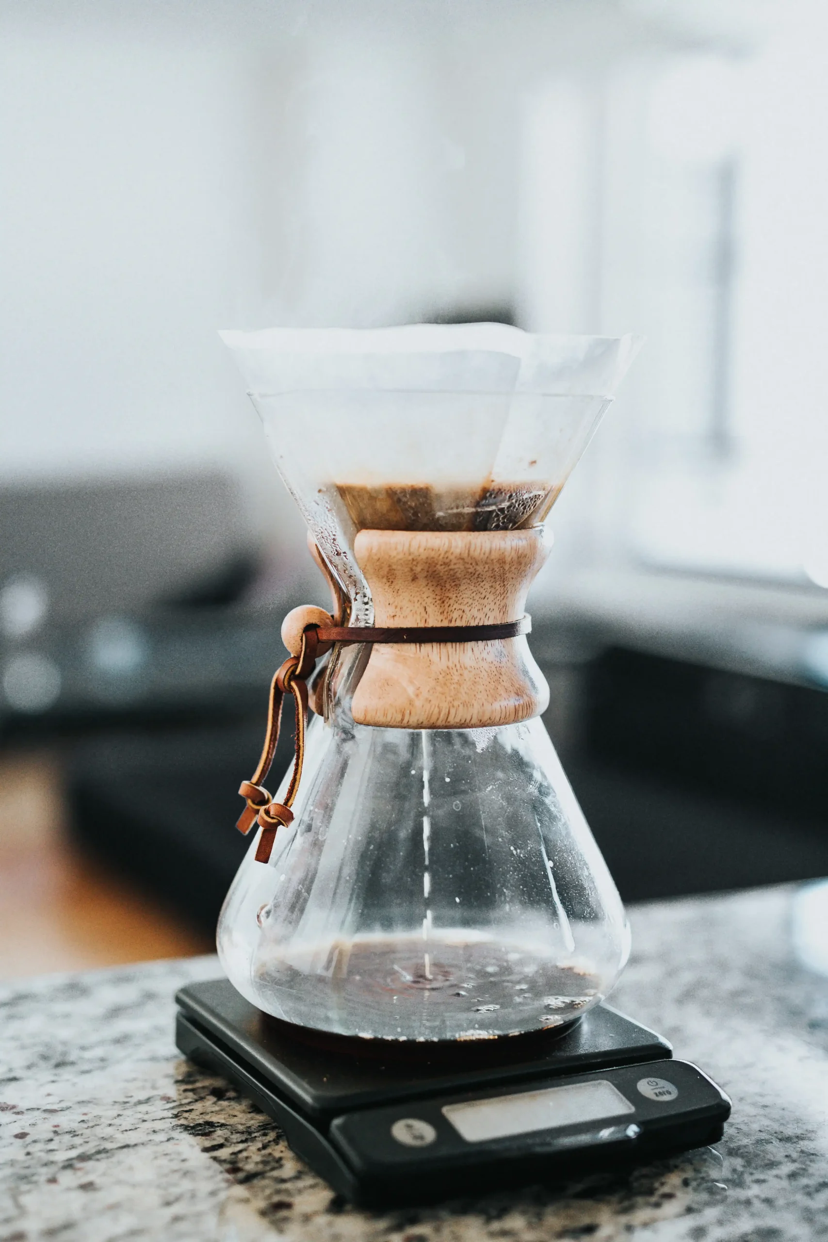Thiết kế cổ gỗ Chemex