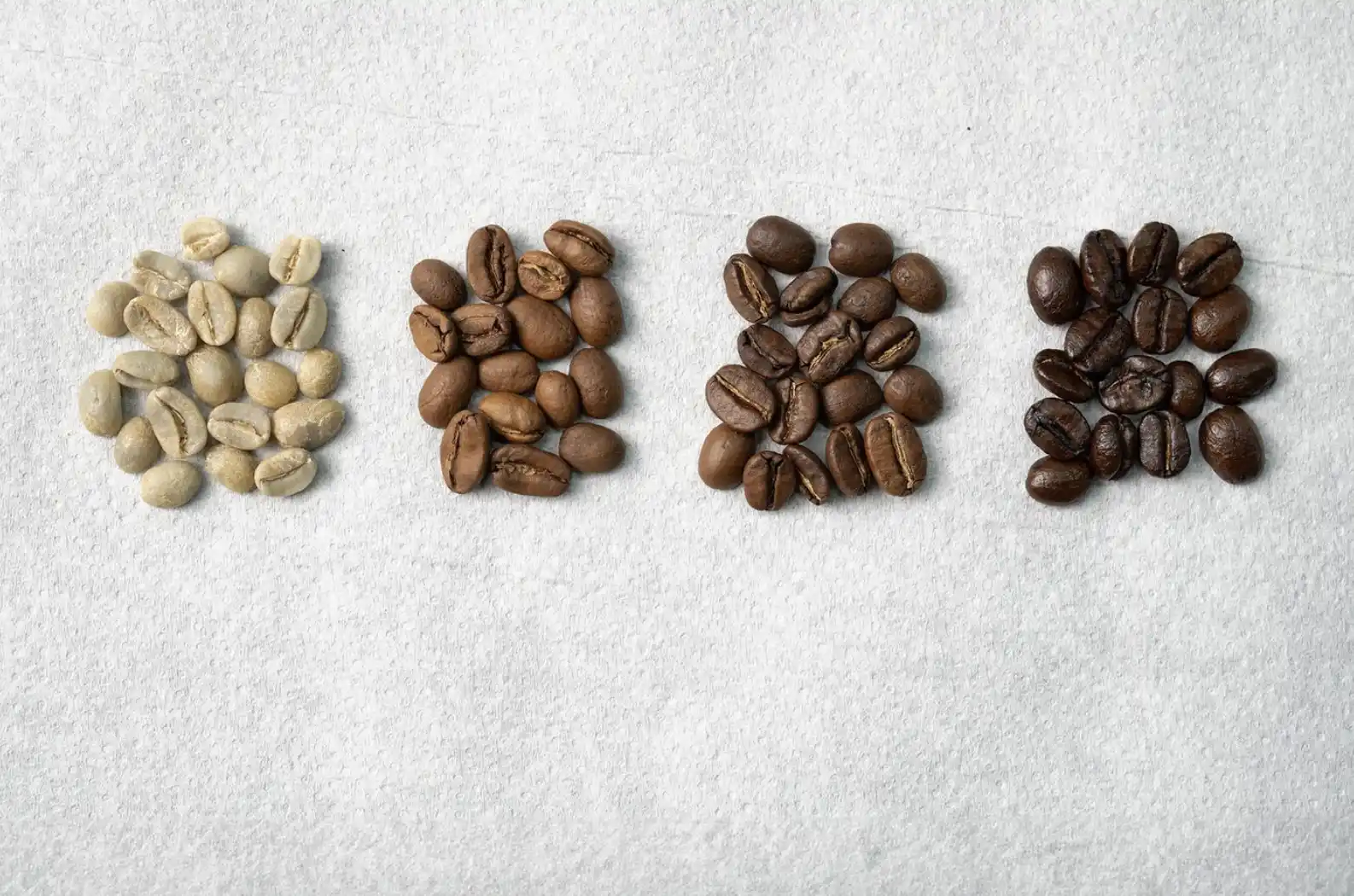 Cận cảnh các mức độ rang cà phê