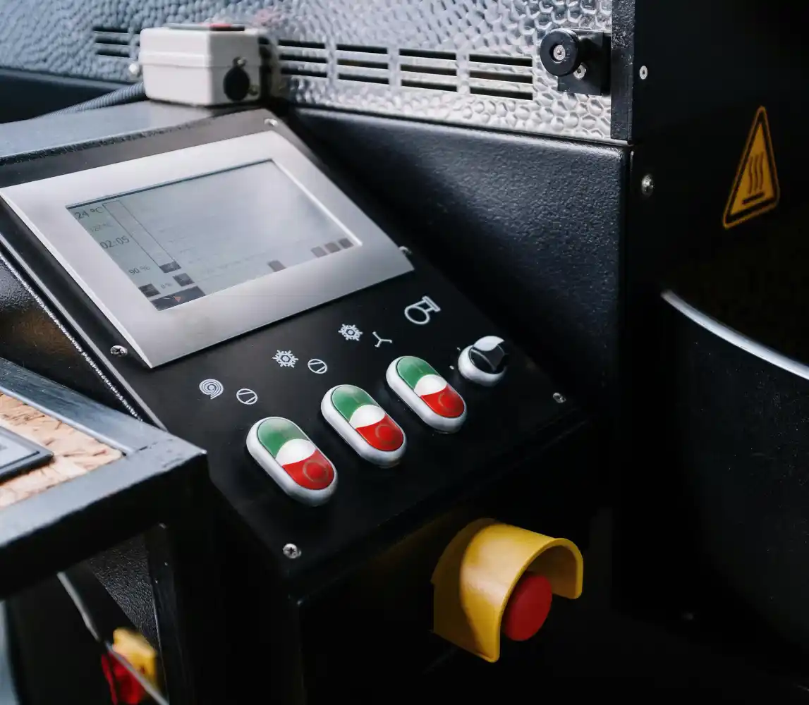 Quy trình kiểm soát nhiệt độ rang