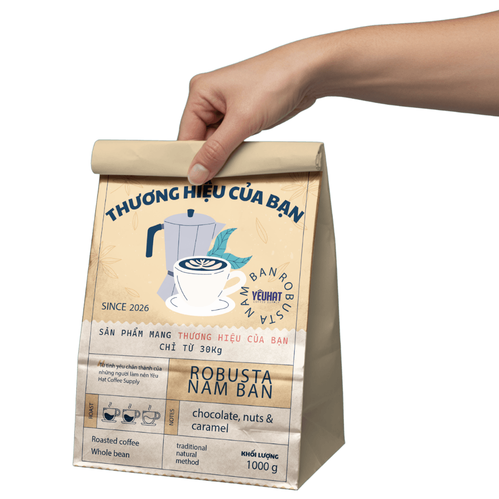 Gia công thương hiệu cà phê riêng